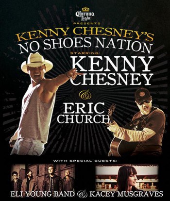 kenny chesney no shoes nation tour 2013